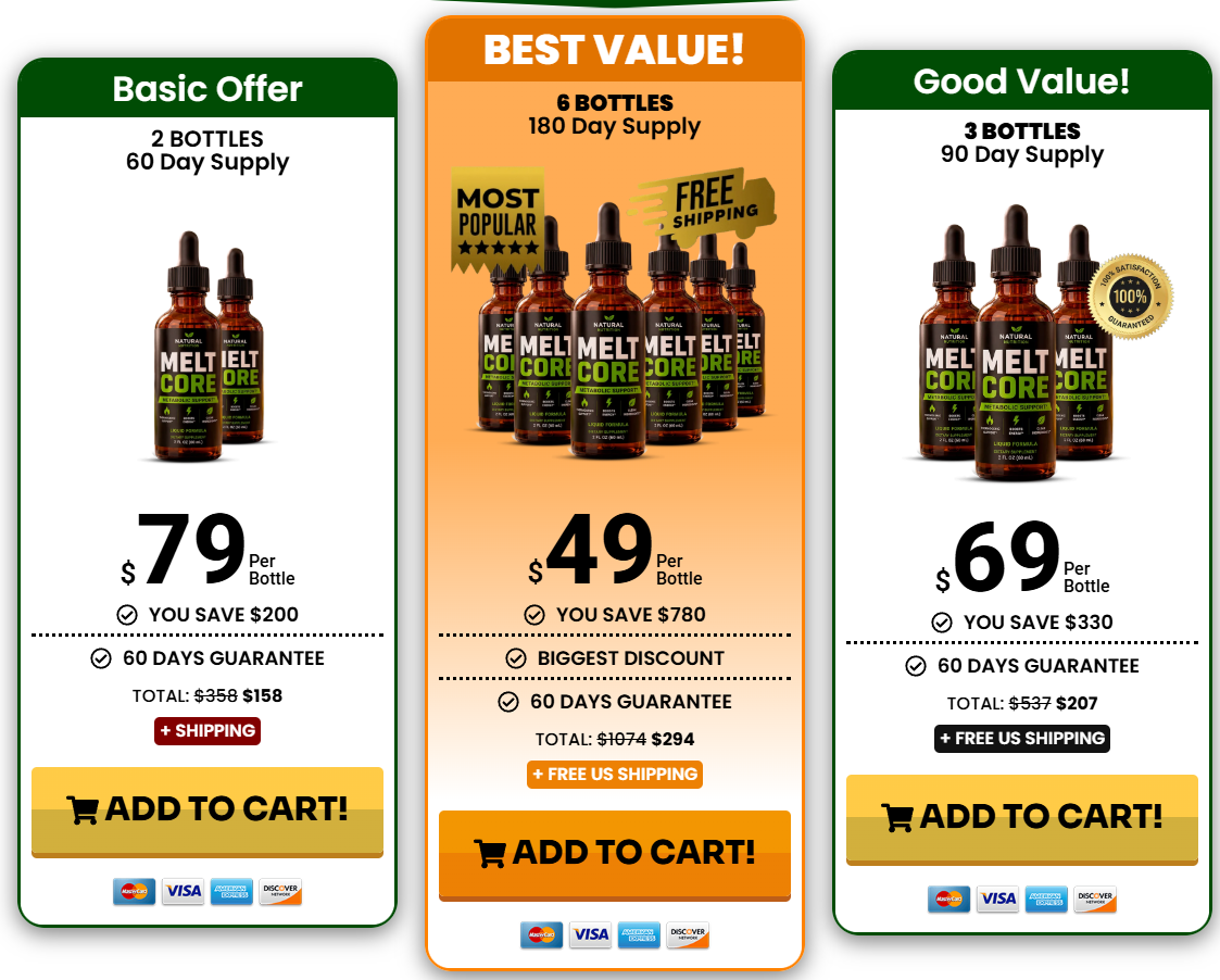 MeltCore   Pricing Details
